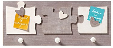 walther design Bilderrahmen grau 2X 8x8 cm Holz-GarberobenknöpfeElemento YN288D