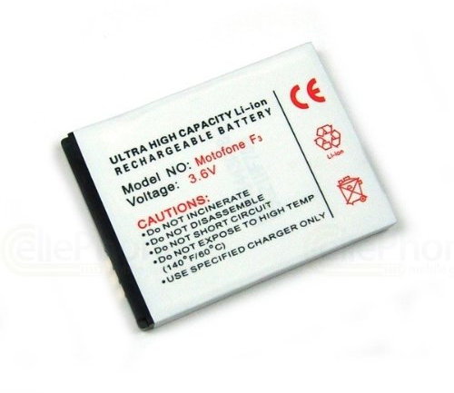 cellePhone Akku Li-Ion kompatibel mit Motorola Motofone F3 F3C - AVM Fritz!Fon M2 C4 C5 (Ersatz für BD50 / SNN5796A / CFNN7008)
