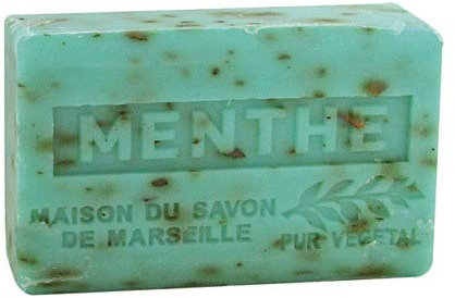 Provence Seife Menthe Broyee (Minze) - Karité 125g