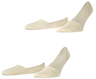 ESPRIT Herren Basic Uni 2-Pack Füßlinge Baumwolle atmungsaktiv