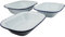Falcon Enamel Bakeware Set of 3 Oblong Pie Dishes - 28cm, 30cm, 32cm