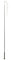 Pfiff 005087 Touchiergerte, Bodenarbeitsgerte, Schwarz, 140