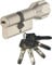 ABUS EC550 Profil-Knaufzylinder Länge Z35/K35mm mit 5 Schlüssel