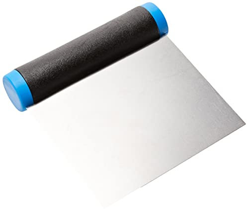 De Buyer - Coupe-pâte souple à lame droite en acier traité - 11 x 8,8 x 2,5 cm -, Blanc