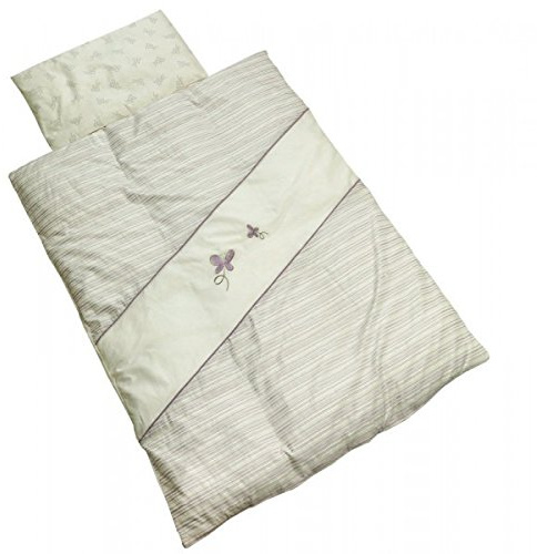 Be Be's Collection 535-26 Bettwäsche Butterfly lila 80 x 80cm