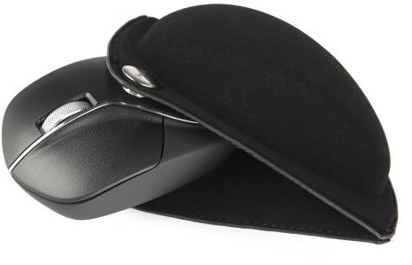 NGS Razza by Pininfarina – Ratón inalámbrico con tecnología láser, Negro y Plata