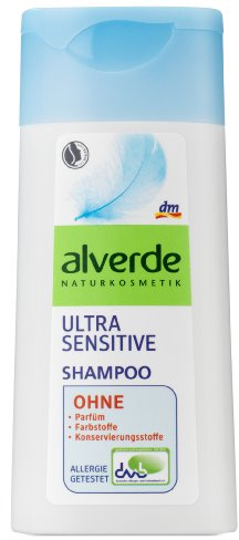 alverde Ultra Sensitiv Shampoo, 4er Pack (4 x 200 ml)