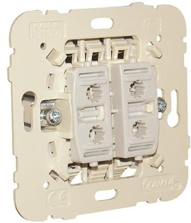 Efapel mec-21 - Doble pulsador para persiana mec-21