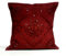 Amazingindiaonline Kissenbezug im indischen Ethno-Look, Boho-Style, Spiegel-Pailetten, 40,5 cm x 40,5 cm, Kastanienbraun