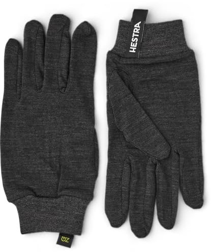 HESTRA Merino Wool Liner Active Handschuhe, koks, 8