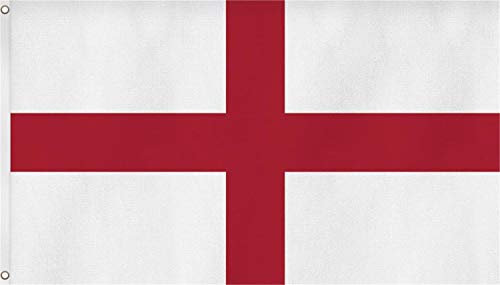 normani Flagge - Fahne - Hissfahne mit Zwei Metallösen zur Befestigung und zum Hissen - Größe 90 x 150 cm wetterfest Farbe England