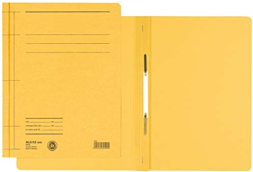 LEITZ Schnellhefter Rapid, DIN A4, Manilakarton, gelb VE=1