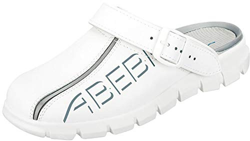 ABEBA 7310 DYNAMIC Verstopfen mit Druck, OB, A, E, FO, SRC, Weiß, Größe 42