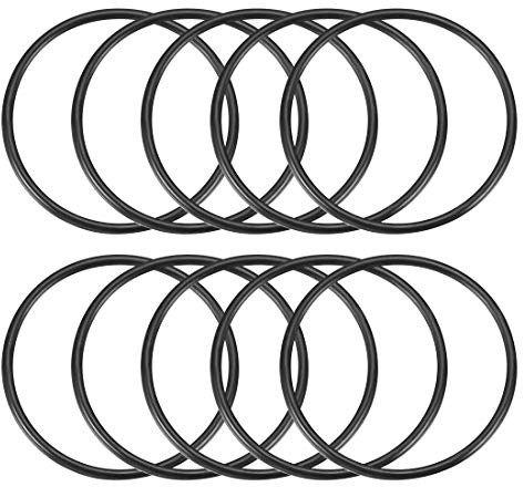 sourcing map Joint Torique 58mm OD 52mm ID 3mm Largeur Métrique Nitrile Caoutchouc Joint Étanchéité Paquet de 10