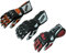 HEYBERRY Motorradhandschuhe Leder Roller schwarz weiß Gr. L