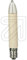 Ersatzlampe(Kleinschaft) 8V/3W 3er Blister