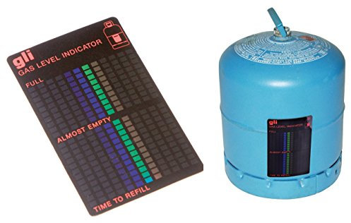 Bo-Camp - Gasstandsanzeige, Schwarz, Gepäckwaage