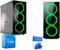 REALTECHNOLOGY Pc Desktop i5-12400 4.40Ghz In Boost 6-Core,Cpu Core i5,Ram Ddr4 16Gb,Ssd Nvme M2 256Gb,Ssd 500gb, Wifi,Windows 11 Professional,Pc fisso Computer assemblato