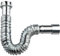 MONTSERRAT Siphon chromé Extensible avec écrou en Plastique pour Salle de Bain (1 1/4 32/40 mm)