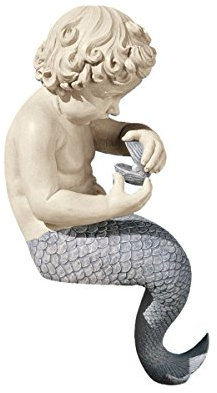 Design Toscano Sitzende Figur The Ocean's Little Treasures