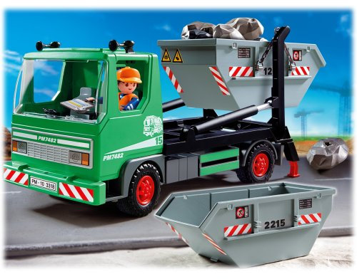 Playmobil - 3318 - Camion à bennes basculantes
