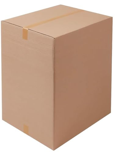 BB-Verpackungen 15x Faltkartons 750x400x500mm 1-wellig braun (15 Stück)| Großer Versandkarton, ideal als Warensendung, DHL Paket, GLS/DPD XL-Paket