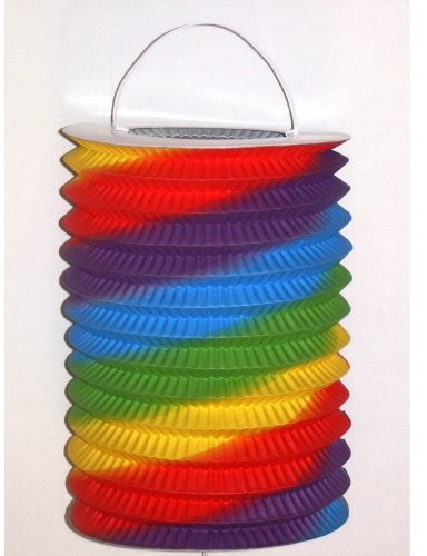 Zuglaterne Regenbogen
