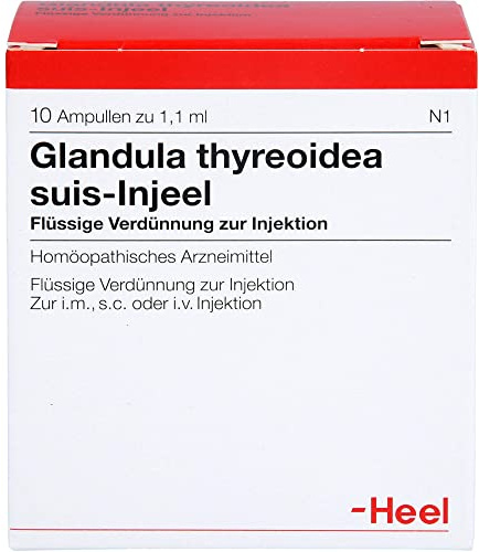 Glandula Thyreoidea suis Injeel Ampullen 10 stk