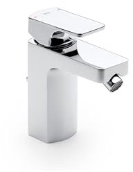 Roca A5A6001C00 Colección L90 - Mezclador Bide, Desagüe Automático, Cromado
