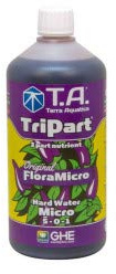 GHE General Hydroponics Flora Micro Fertiliser, Hard Water, 1 Litre