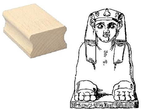 Stempel Holzstempel Motivstempel « SPHINX » Scrapbooking - Ägypten