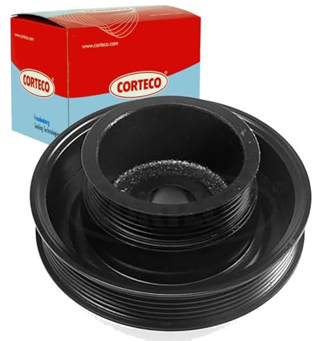 Corteco 80001428 Riemenscheibe, Kurbelwelle | 80001428 Kompatibel mit Fiesta V (jh_, Jd_),focus I (daw, Dbw),focus I Stufenheck (dfw),fusion (ju_)