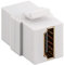 LogiLink 1 x HDMI – Kabel Interface/Gender Adapter (HDMI, HDMI, weiblich/weiblich, weiß, gold)