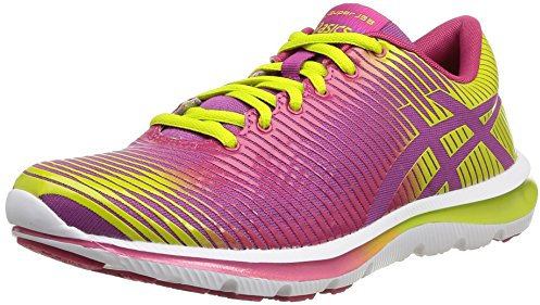 Asics, T3S5N 3689, Scarpe Sportive, Donna, Multicolore (Purp/Lime/RASP), 37