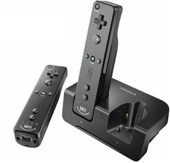 Insignia -Dual Charge Station for Nintendo Wii and Wii U Includes 2 Battery Packs
