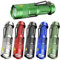 POCKETMAN Taschenlampe führte 6 Farben mini Taschenlampe 300 Lumen SK68 Teleskop Zoom 3 Modi einstellbar mit Stift Clip (Packung mit 6)