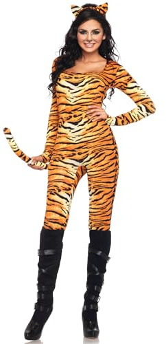 Leg Avenue Wild Tigress, Orange, Medium/ Large