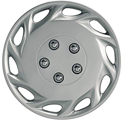 RING 14 Vegas Wheel Trims, Silver (Set of 4)