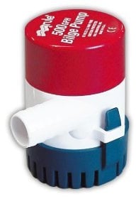 Rule Bilge Pump Automatic, Submersible 500 G.P.H.
