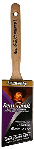 2.5 Rembrandt/Linzer Polyester Professional Quality All Paint Brush 6420ZC