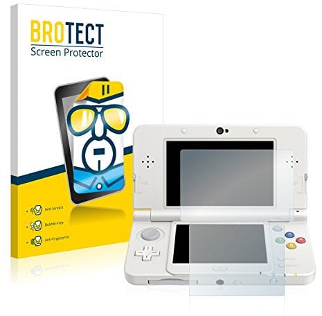 BROTECT Protector Pantalla para Nintendo New 3DS Protector Transparente (2 Unidades) Anti-Huellas
