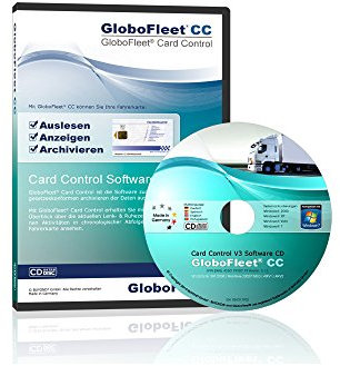 GloboFleet Card Control Software zum auslesen und archivieren der Fahrerkarte 4.1 ready Win 10, Win 11 kompatibel, Mac OS