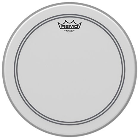 Remo Schlagzeugfell Drum Head Powerstroke 3 weiss aufgeraut, coated 14 P3-0114-BP