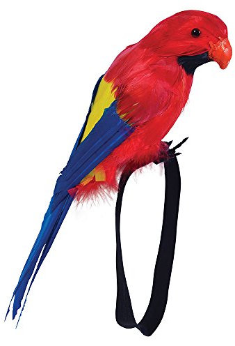Bristol Novelty BA351 Papagei Accessoire auf Armband, unisex-adult, Mehrfarbig, Einheitsgröße