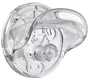 Kartell Gancio, Appendiabiti, ABS, Trasparente (Cristallo), 10.5x5x10.5 cm, 2 unità