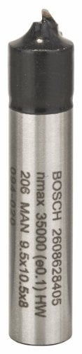 Bosch Professional Accessories 2608628405 Quarter Bar Cutter 8 mm, R1 3.2 mm, D 9.5 mm, L 10.5 mm, G 41 mm
