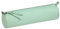 Clairefontaine 410160C - Schlampermäppchen gefärbtes Leder Ø5,5x22cm, ideal für die Schule und Make-Up, Pistaziengrün, 1 Stück