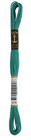 Anchor Sticktwist,Farbe:1076, Stickgarne 4635-1076 8m