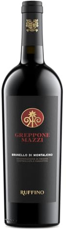Ruffino Tenuta Greppone Mazzi Brunello di Montalcino DOCG - Trockener Rotwein aus der Toskana (1 x 0,75l)