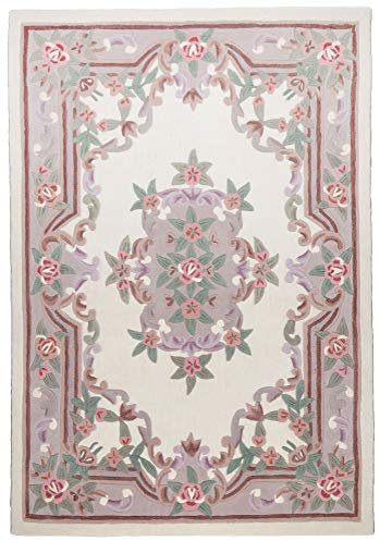 Teppich aus 100% Polyacryl; handgetuftet | Größe: 190 x 290 cm; Farbe: Beige | THEKO die markenteppiche - Ming